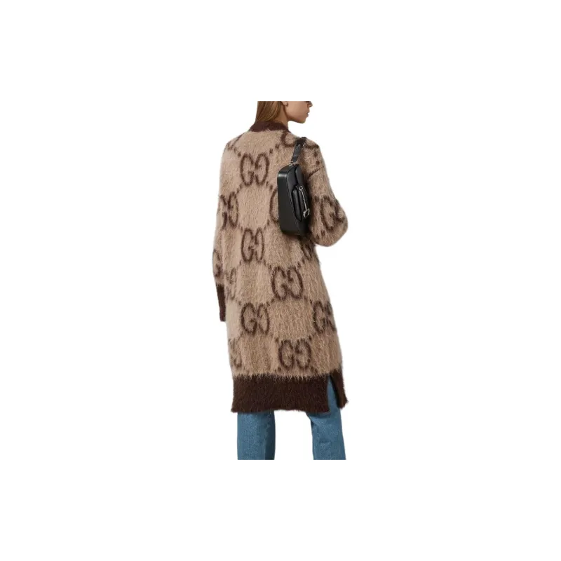 GUCCI Gg Long Cardigan-4