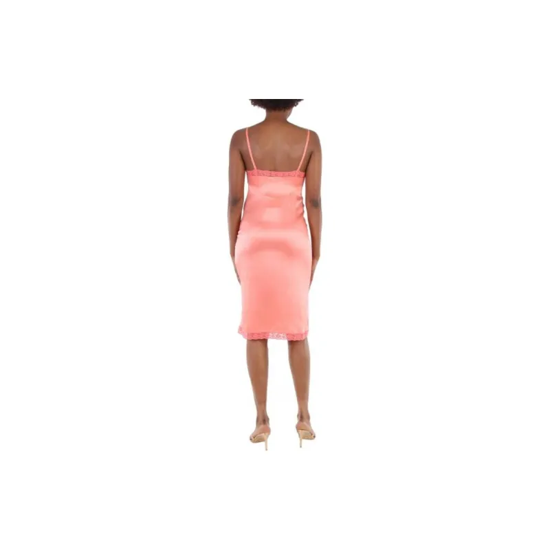 Burberry Slip Dresses Women's Pink-2