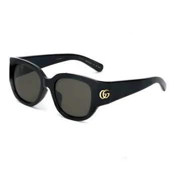 GUCCI Eyewear Square Frame Sunglasses Men's Black