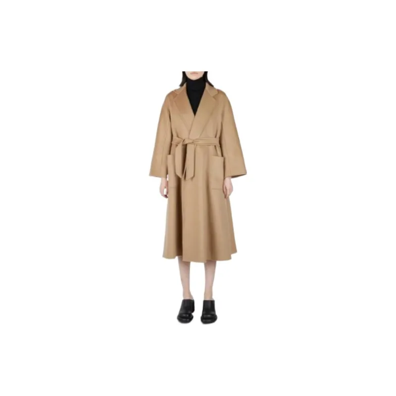 MaxMara Belted Long Sleeved Coat-3