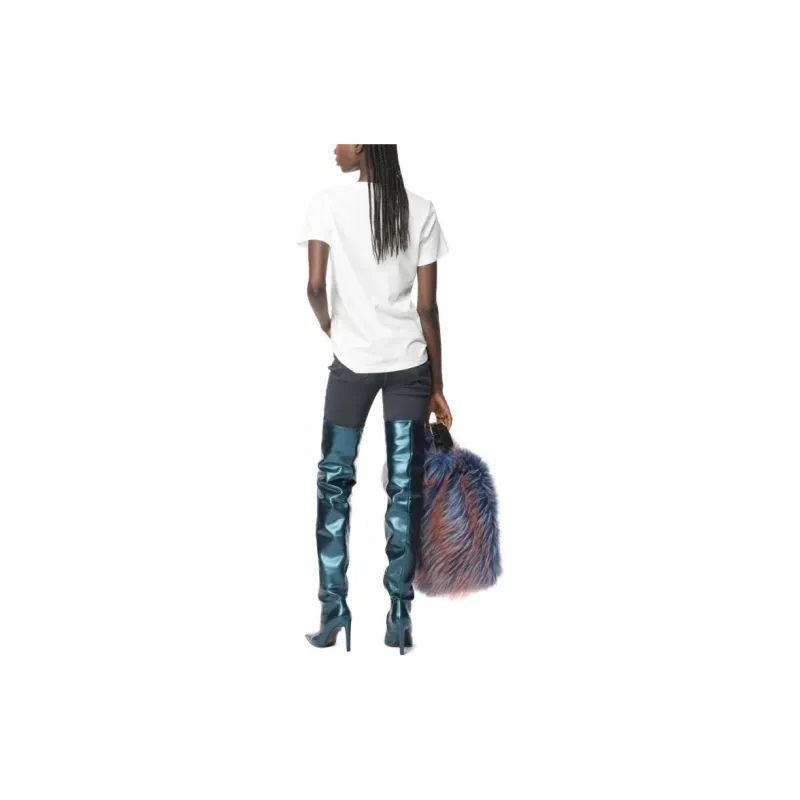 PINKO Pantaloni Skinny Bull Stretch Jeans Women's Black-4