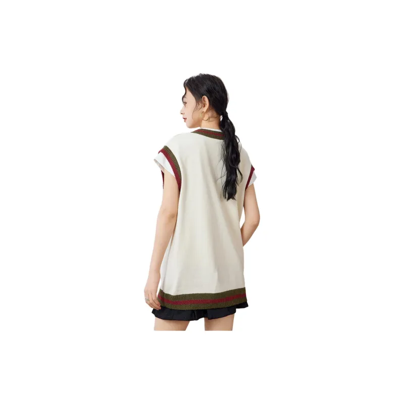 A21 Sweater Women's Beige Apricot-4