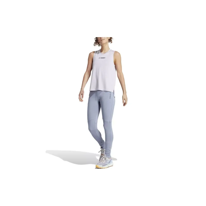 Adidas W MT TIGHTS Athletic Trousers Women's Purple-3