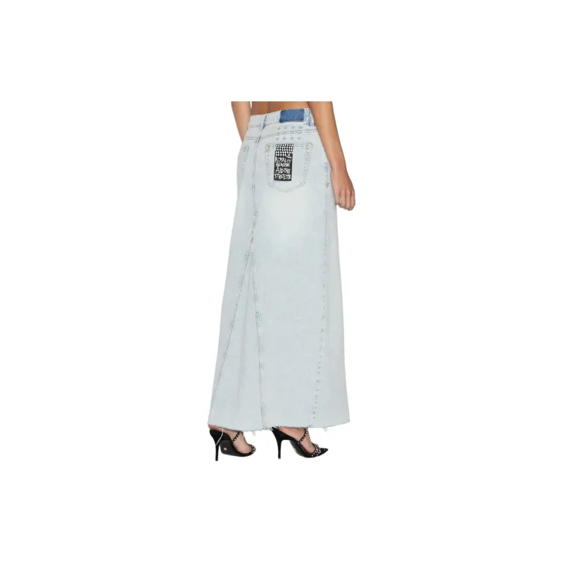 Ksubi Denim Long Skirts Women's Blue-2