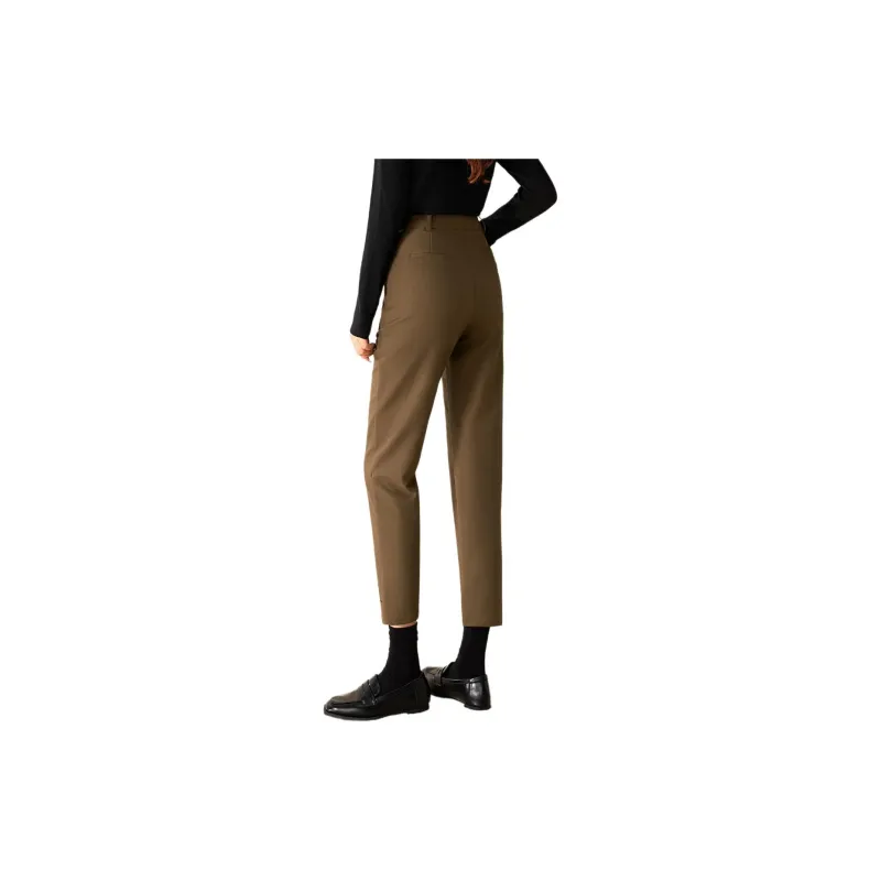Mo Han Yi Mei Casual Pants Women's Gold Camel-1