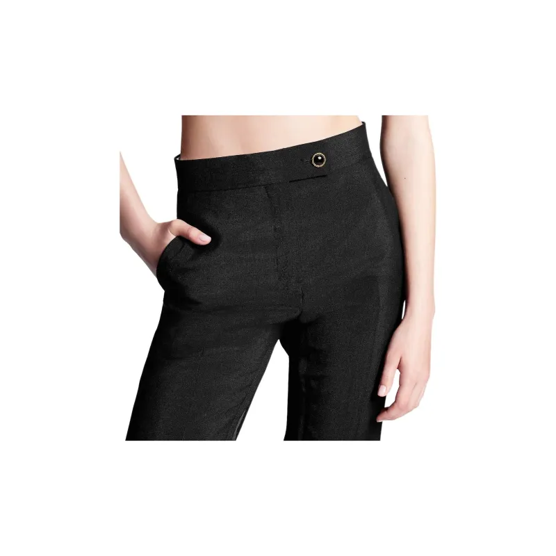 LOUIS VUITTON 1AC4DV Jewel Button Tuxedo Pants-3
