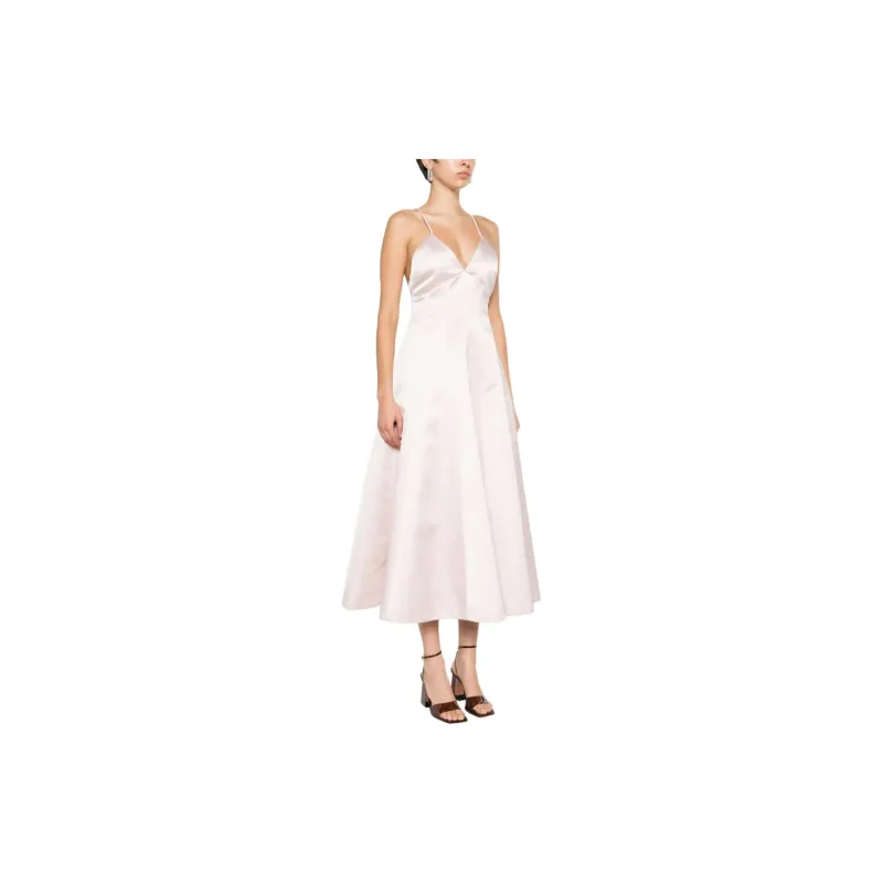 PHILOSOPHY DI LORENZO SERAFINI Floral Embroidered Sleeveless Dress-3