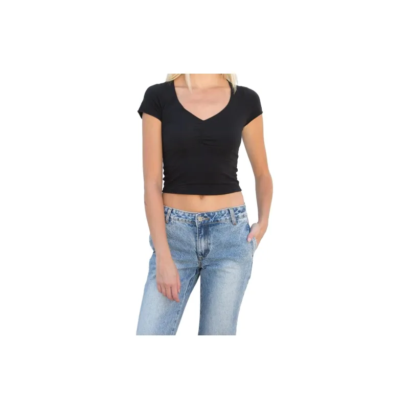 Brandy Melville Regular T-Shirt Women's Black-1