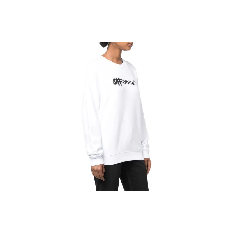 OFF WHITE Spray Crew 'White/Black'-3