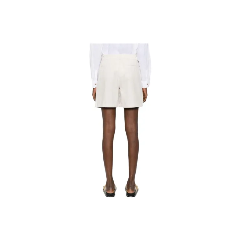 BARBOUR SS24 Casual Shorts Women's Light Beige-2