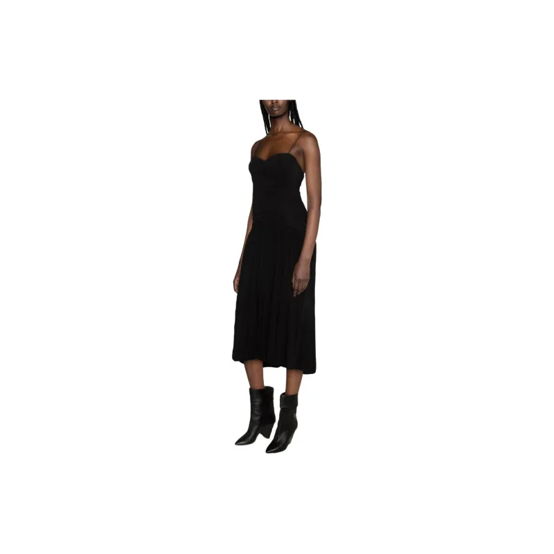 ISABEL MARANT Elizabeth Sleeveless Midi Dress-3