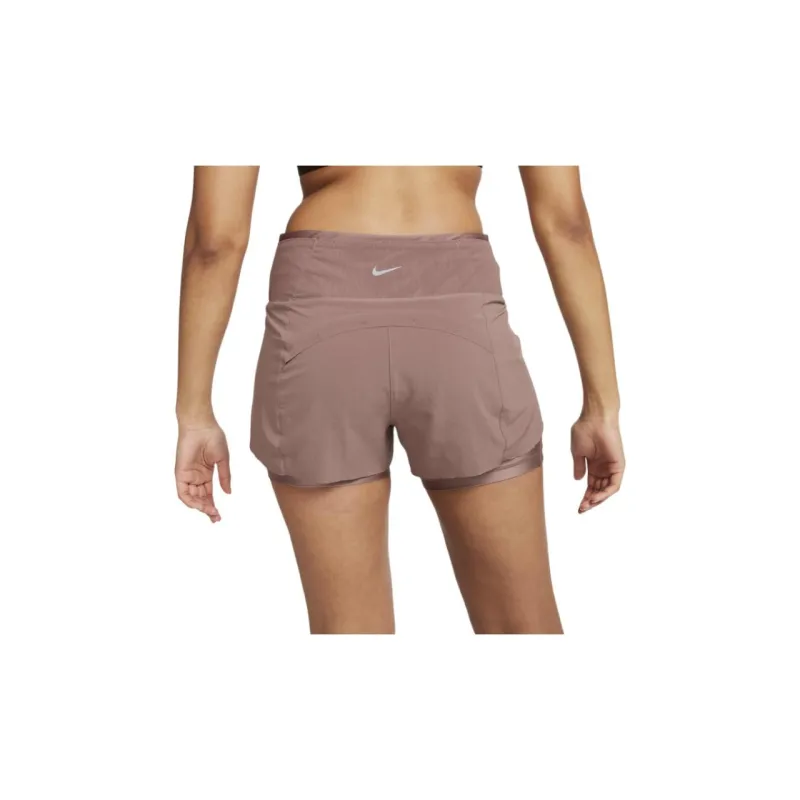 Nike Dri-FIT Swift Women's Mid-Rise 3" 2-in-1 Running Shorts With Pockets-3