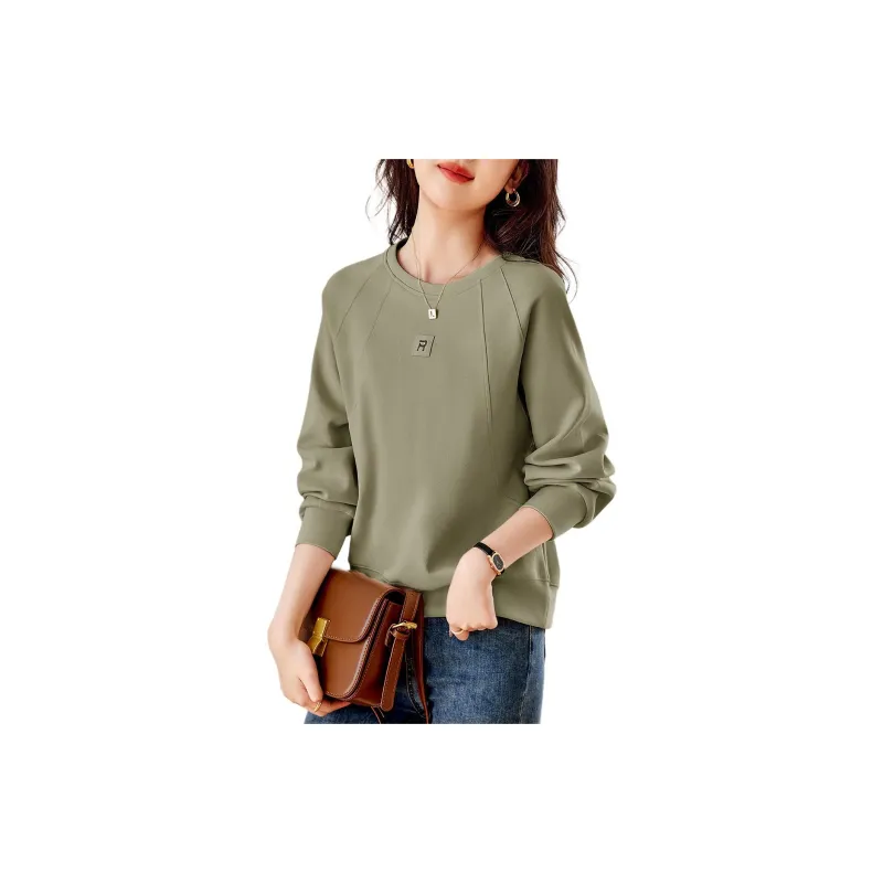 XWI Sweatshirt Women's Dark Forest Green-1