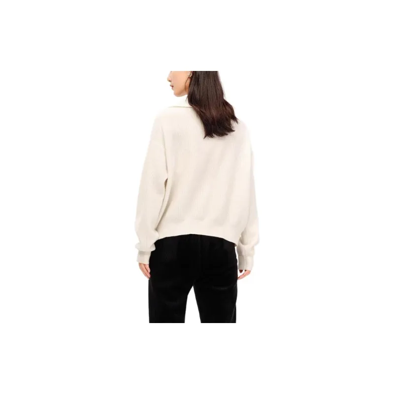 Hopeshow Sweaters Women's Cream White-2