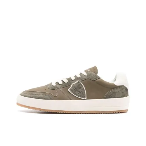 PHILIPPE MODEL Low Top Skateboard Shoes Men's Umber