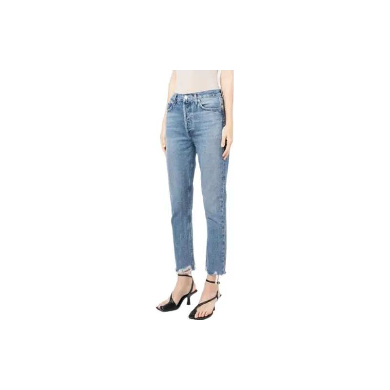 AGOLDE Riley Cropped Jeans-3