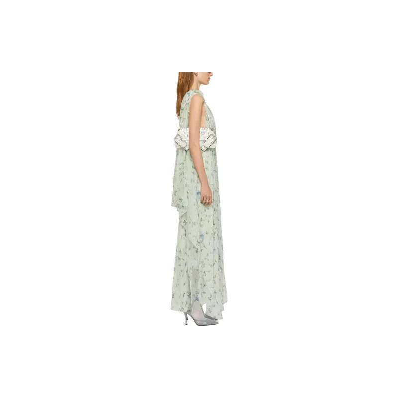 Givenchy SS24 Sleeveless Dress Women's Green-3