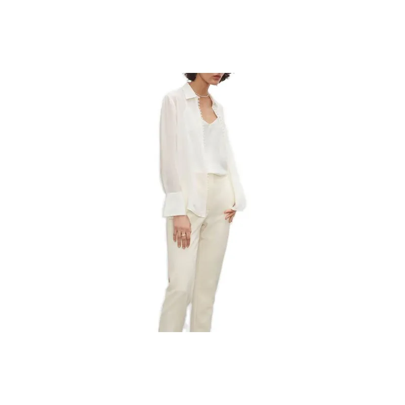 CLUB MONACO Shirt Women's White-3