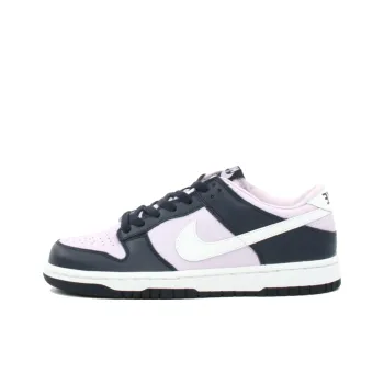 Nike Dunk Anti-Slip Wear-Resistant Low-Top Skateboard Shoes Women's Light Purple