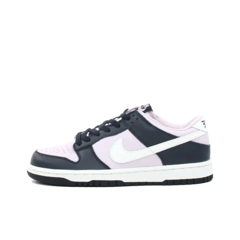 Nike Dunk Anti-Slip Wear-Resistant Low-Top Skateboard Shoes Women's Light Purple-0
