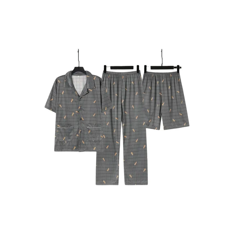 Bejirog Men Pajama Sets-6