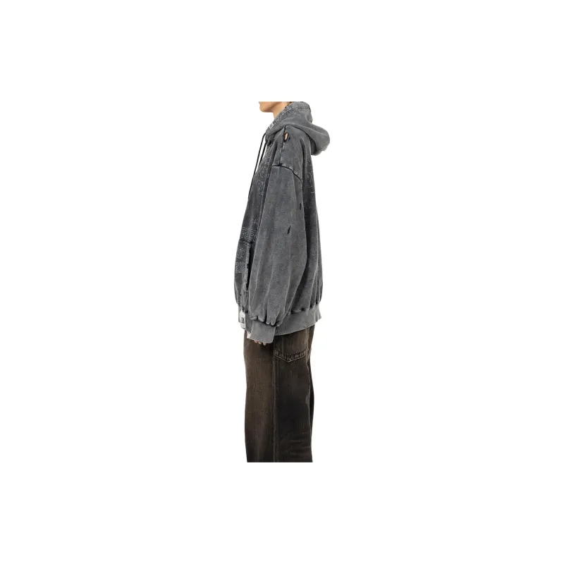 Maison Mihara Yasuhiro Bleached Hoodie-5