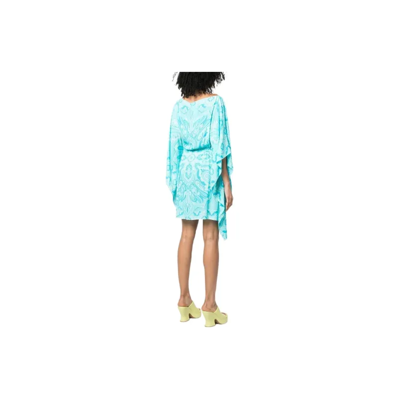 ETRO Paisley Sunburst Mini Dress-1