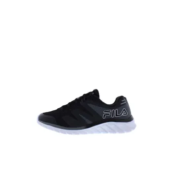 FILA KIDS Tempera 4 Durable Breathable Low Top Running Shoes Black Kids'