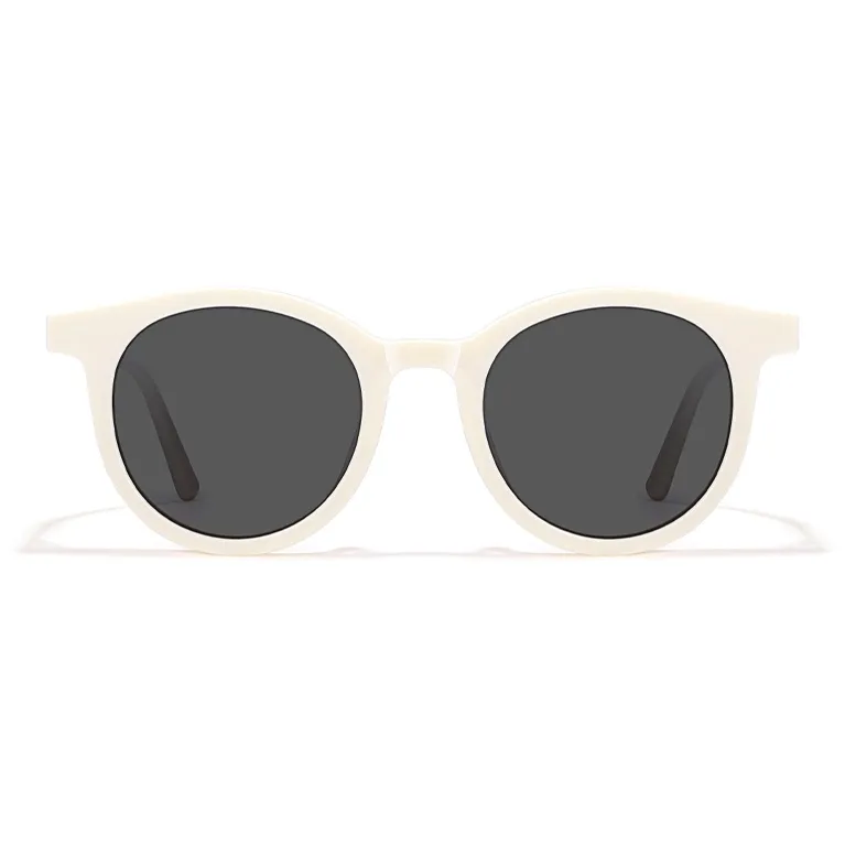 Morakot Plate Frame Round Sunglasses Unisex-1