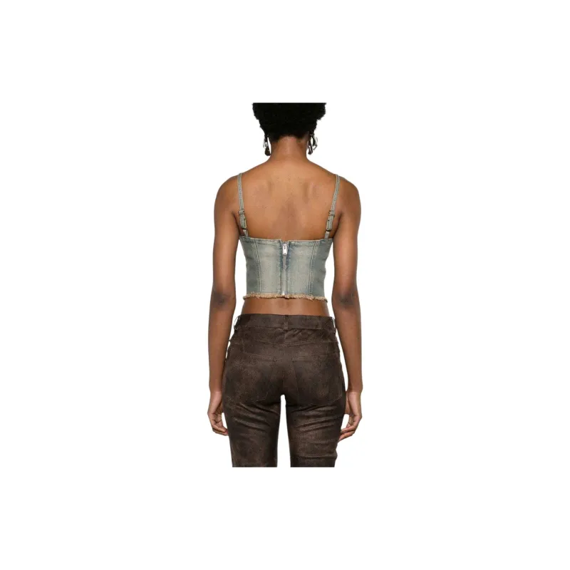 Misbhv Lara Denim Corset Top-4