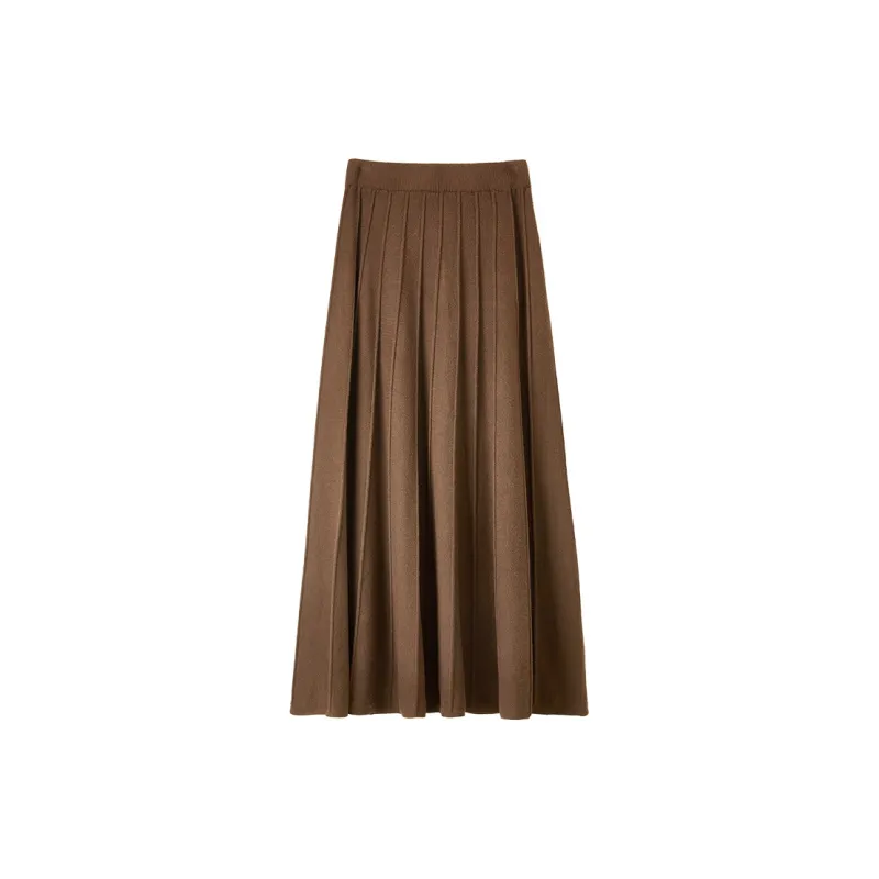 SENTUBILA Long Skirt Women's Classic Black-30