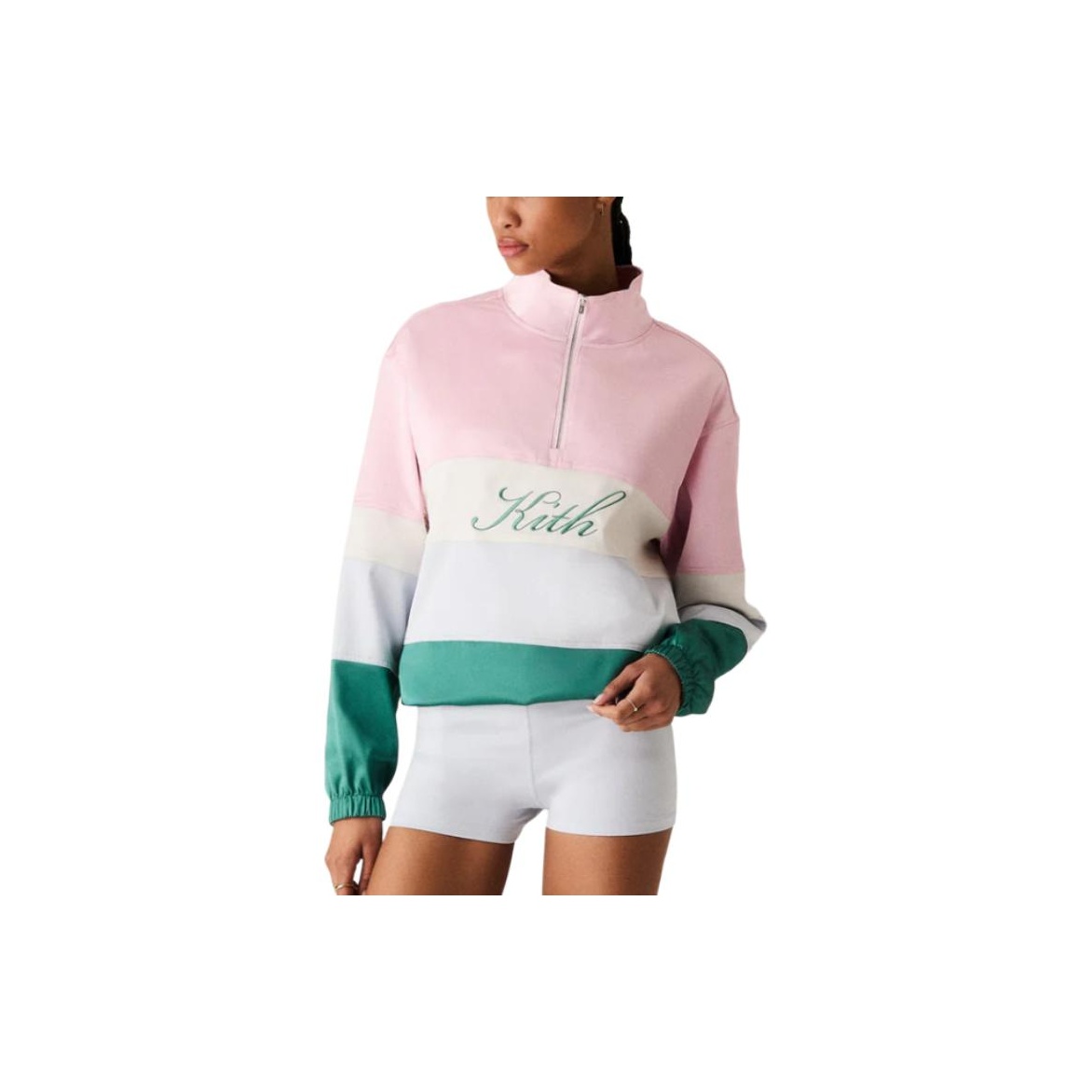KITH Women's 2024 Summer Collection Sweatshirts Women's Pink
