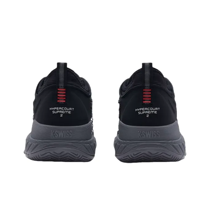 KSWISS Abrasion Resistant Breathable Low Top Tennis Shoes Men's Black-2