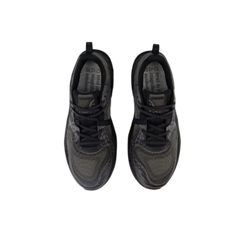 New Balance NB Fresh Foam X Anti Slip Wear Resistant Low Top Trekking Shoes Men's Black-3