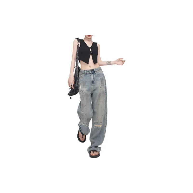 ZNZX Jeans Women's Graffiti Party-2