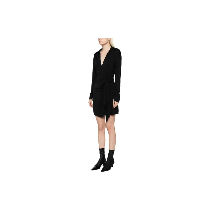 Cinq A Sept Corinth Wrap Minidress-3