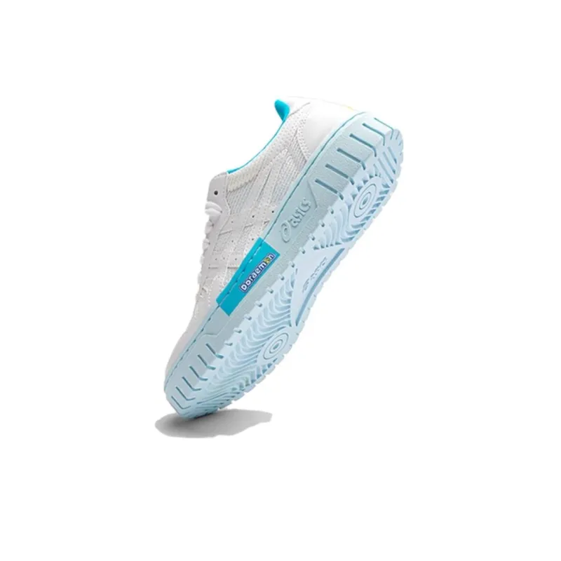 Doraemon x Asics Court MZ Low-Top Kids' Skateboarding Shoes White Blue Teenagers-4