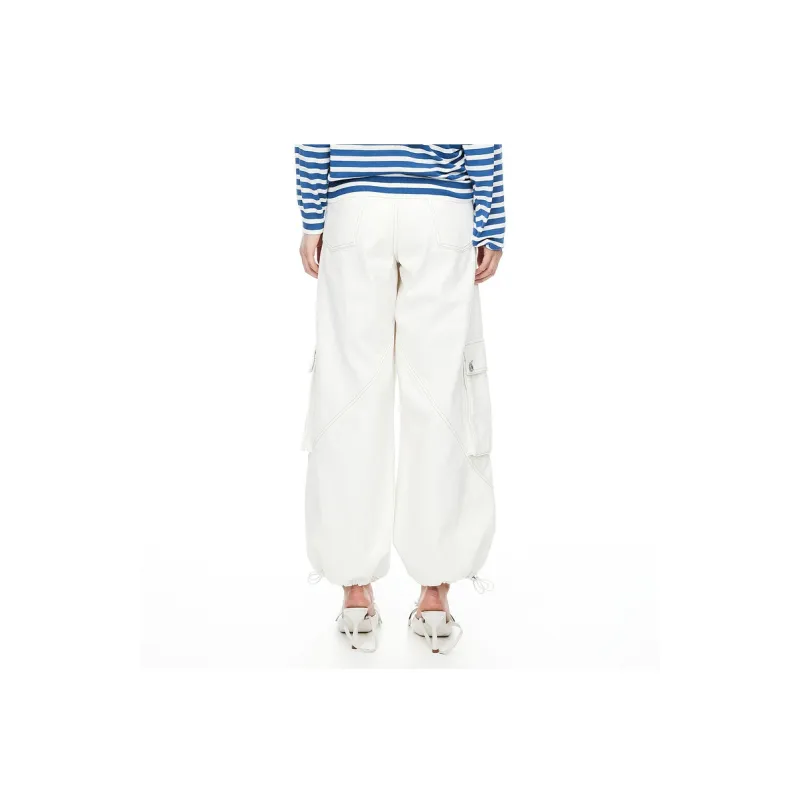 D'zzit Jeans Women's White-4