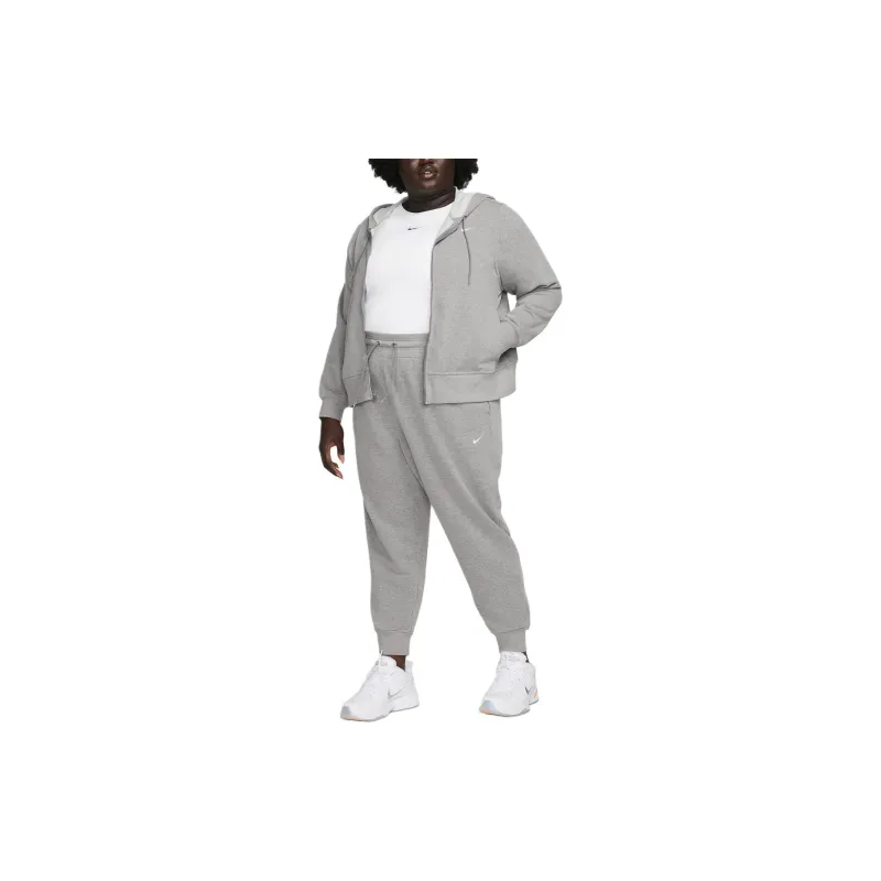 Nike Dri-FIT One Women's Full-Zip French Terry Hoodie Plus Size-2