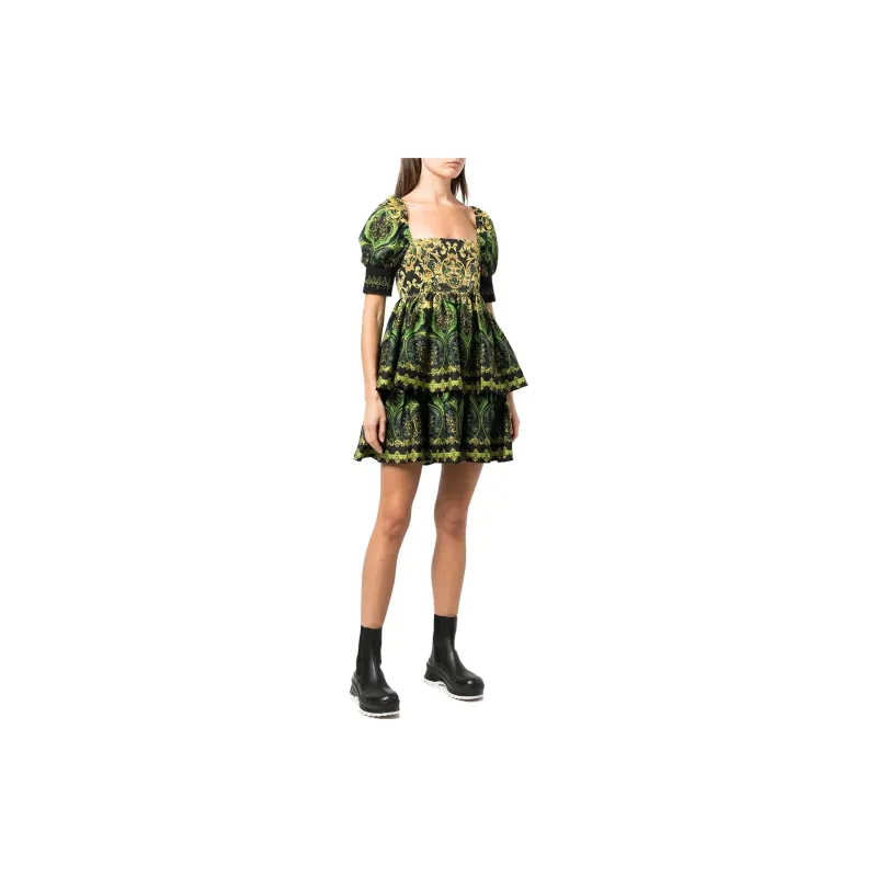Alice + Olivia Emmalou Tiered Mini Dress-2
