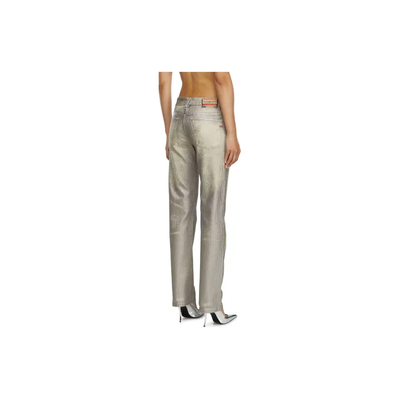 DIESEL 1989 D Mine S3 Logo Embroidered Jeans-3