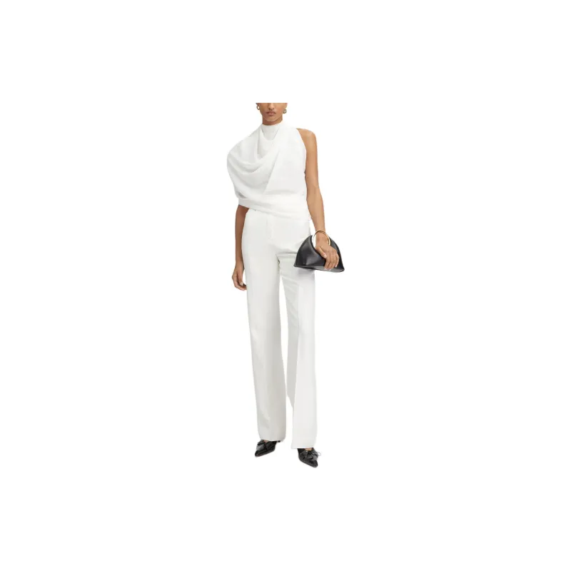 Jacquemus Asymmetric One-Shoulder Top-1