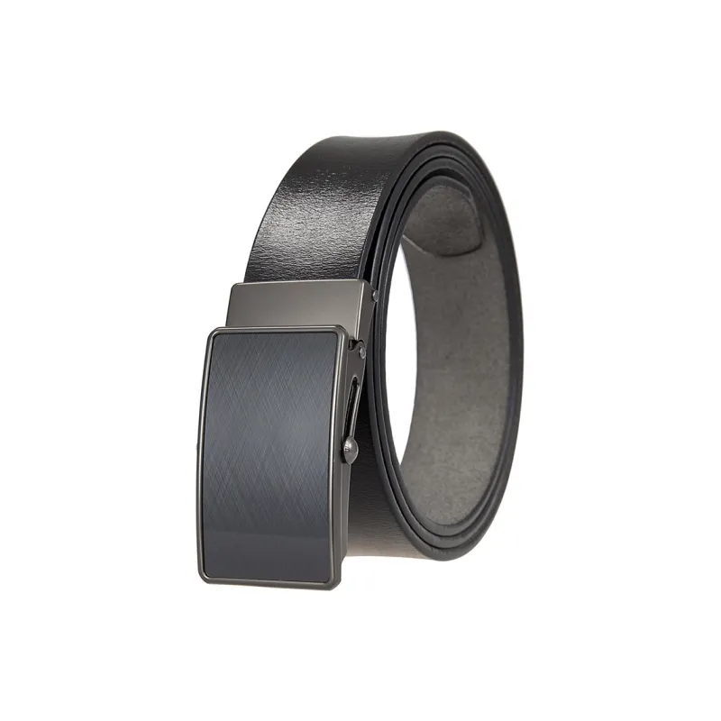 Yalu Preferred Cow Split Leather Belts Men's 3.5CM-0