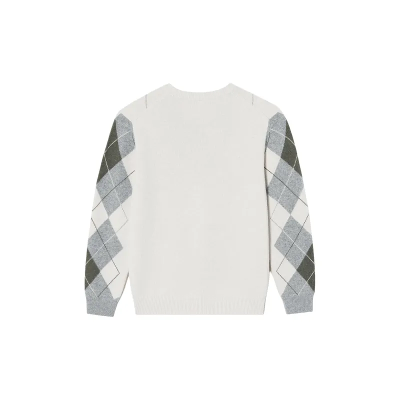 LACOSTE Sweater Men's Cream White-1