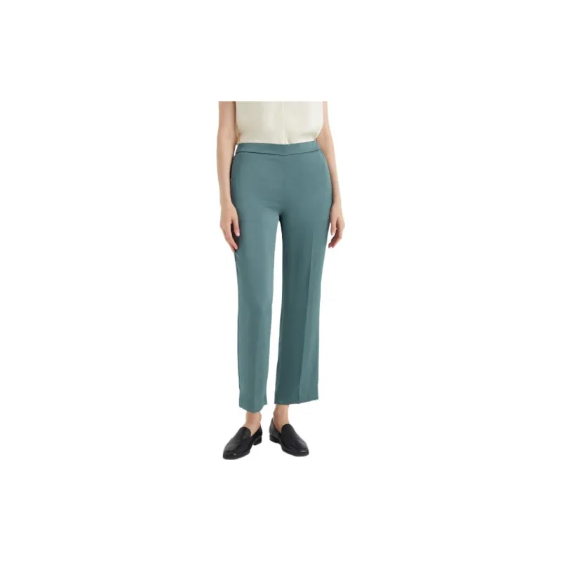 THEORY Casual Pants Women's Sea Foam Green-3