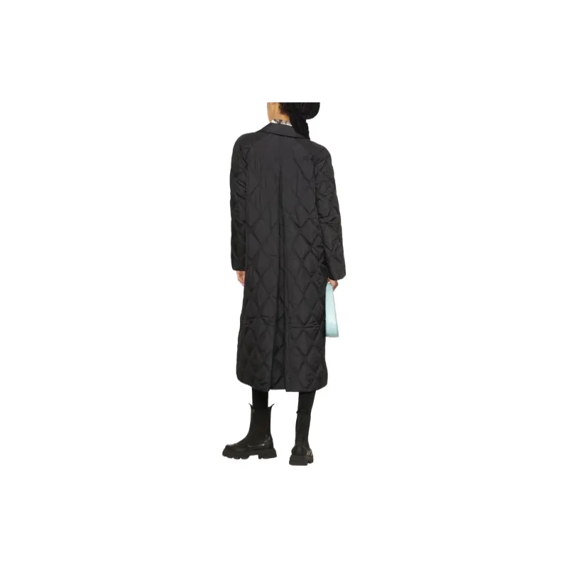 GANNI Quilted Ripstop Coat-3