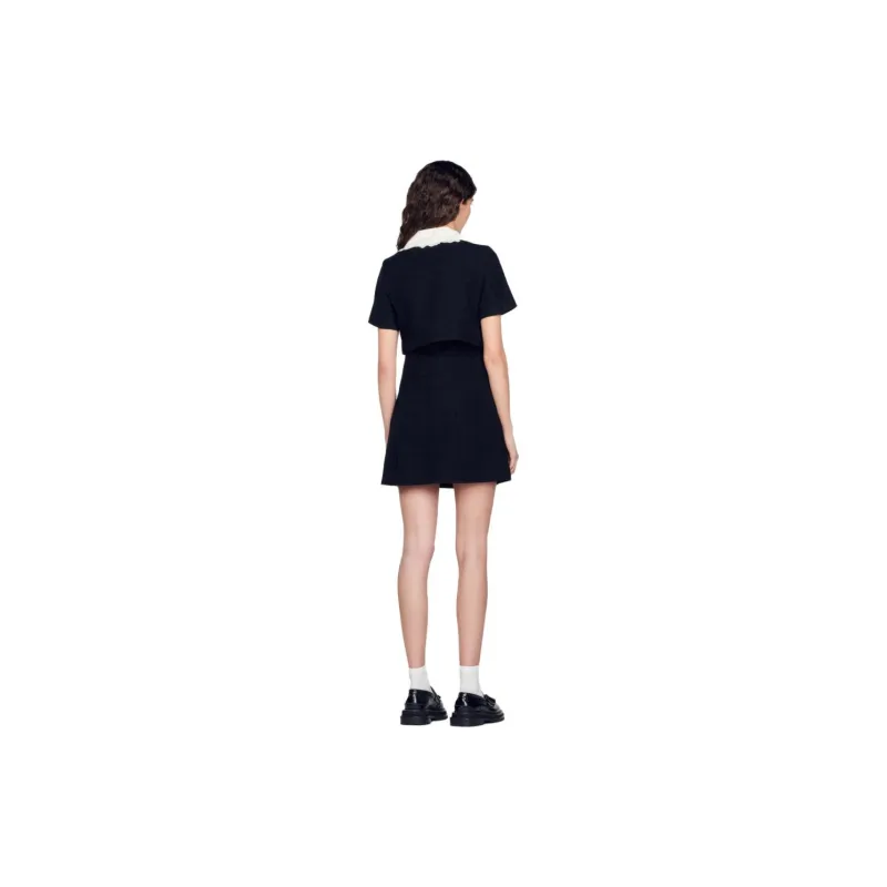 Sandro Short Sleeved Dress Women's-1