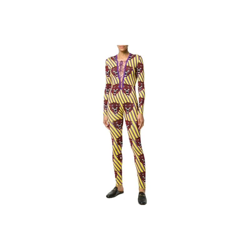 GUCCI Tiger Face Jumpsuit-1