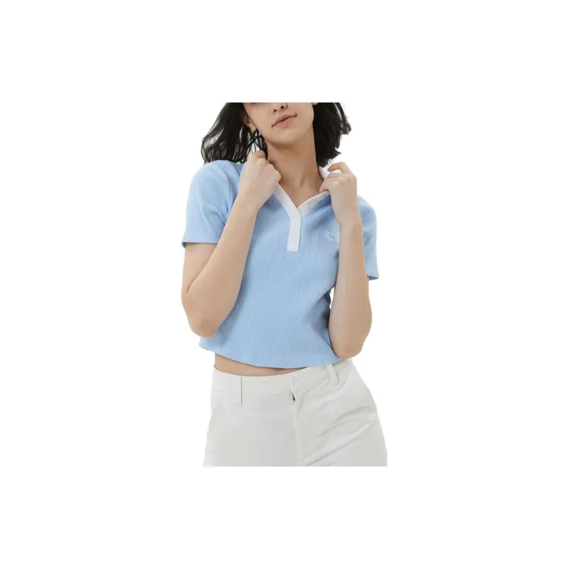 GAP Polo Shirts Women's Light Blue-2