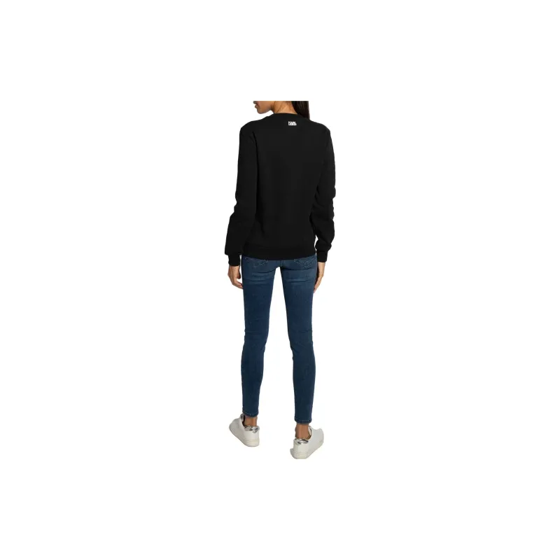 KARL LAGERFELD / Karl Lagerfeld Jeans Sweatshirts Women's Black-4